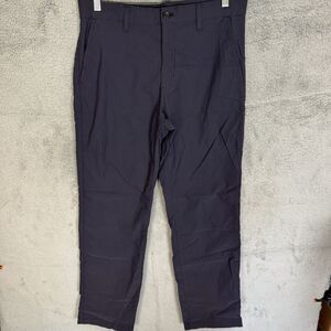 Eddie Bauer‎ Tech Pants Mens 34x33 Blue Lightweight Performance Stretch Hiking